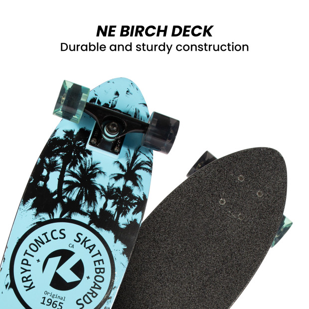 Kryptonics 28-Inch Skateboard Cruiser Board - Negative Image 6