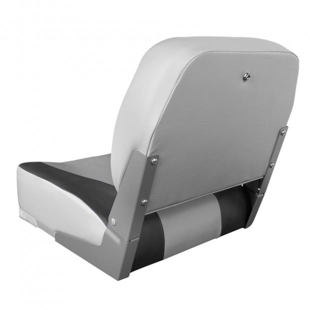 Set of 2 Swivel Folding Boat Seats - Grey Image 8