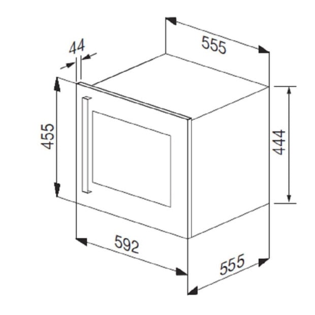 KLEENMAID BI BEVERAGE SERVING CABINET 45cm BSC4530 Image 7