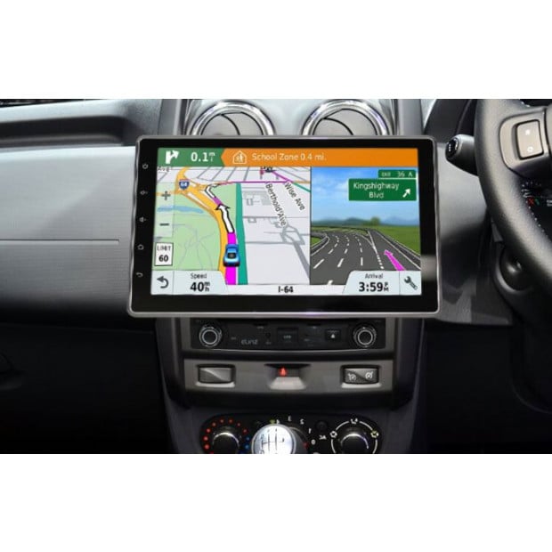 Toyota 10.1In Dash Car Dvd Player Double 2 Din Android 9 Wifi Gps Image 3