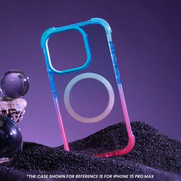 Vanguard Case for iPhone 13 Pro Max - Blue Pink Image 5