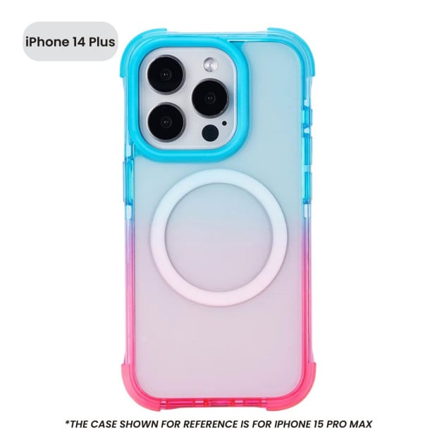 Vanguard Case for iPhone 14 Plus - Blue Pink Image 2