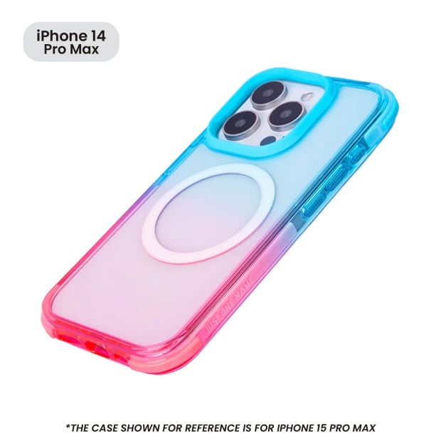 Vanguard Case for iPhone 14 Pro Max - Blue Pink Image 4