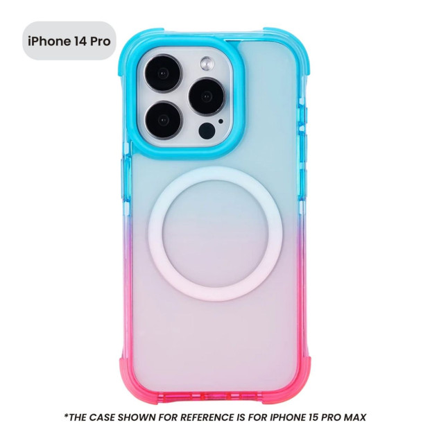 Vanguard Case for iPhone 14 Pro - Blue Pink Image 2