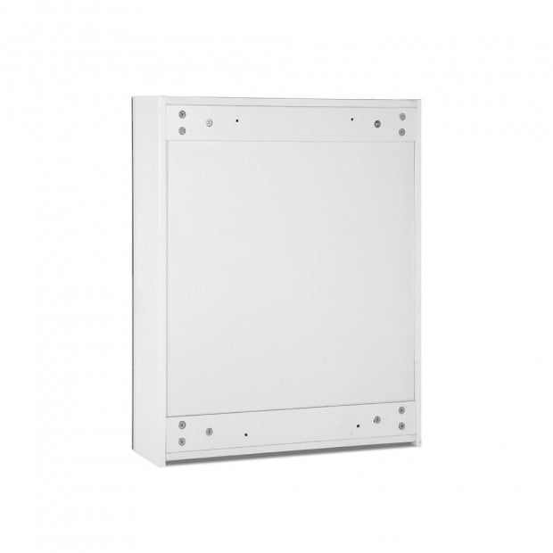 Bathroom Vanity Mirror with Storage Cabinet - White Image 5