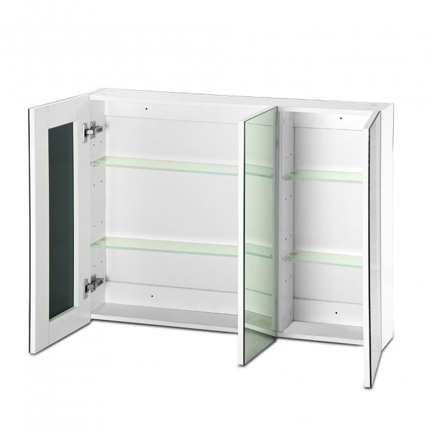 900 x 720mm Bathroom Vanity Mirror With Cabinet Image 3