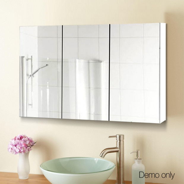 900 x 720mm Bathroom Vanity Mirror With Cabinet Image 8