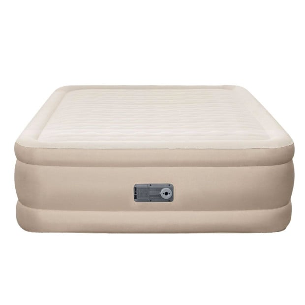 Air Bed Queen Size Mattress Camping Beds Inflatable Built-in Pump Image 3