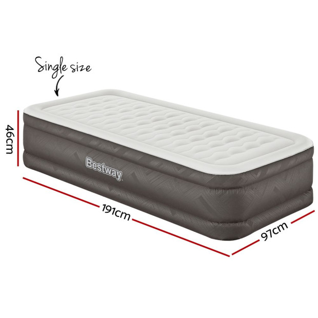 Air Mattress Bed Single Size Inflatable Camping Beds 46cm Image 2