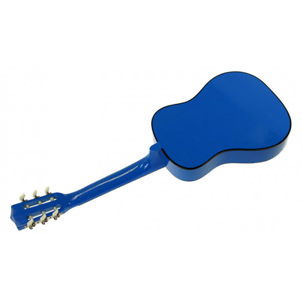 Childrens no-cut acoustic guitar - Blue Image 2