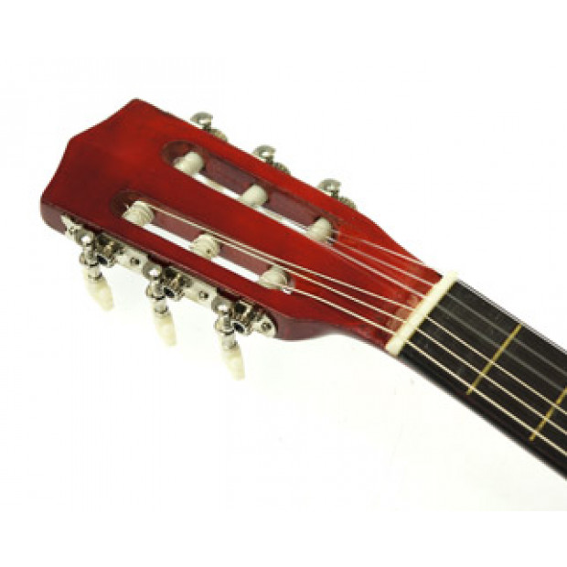 Childrens no-cut acoustic guitar - Natural Image 2