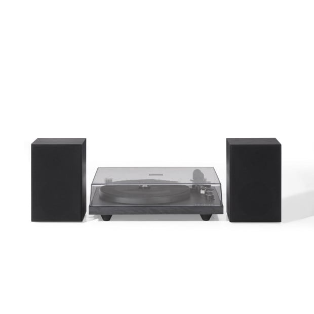 Crosley C62 Shelf System - Black Image 5