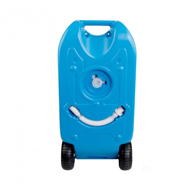 40L Portable Wheel Water Tank Blue Image 4