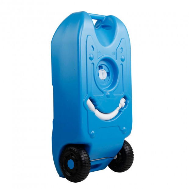 40L Portable Wheel Water Tank Blue Image 5