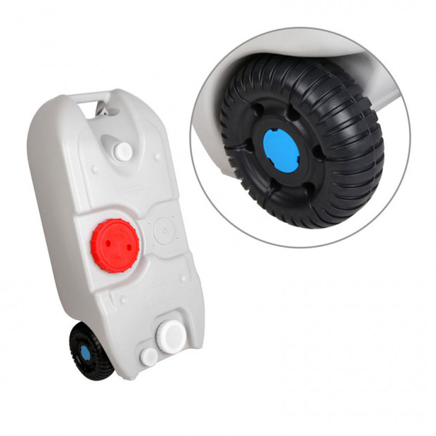 40L Portable Wheeling Water Tank Image 3