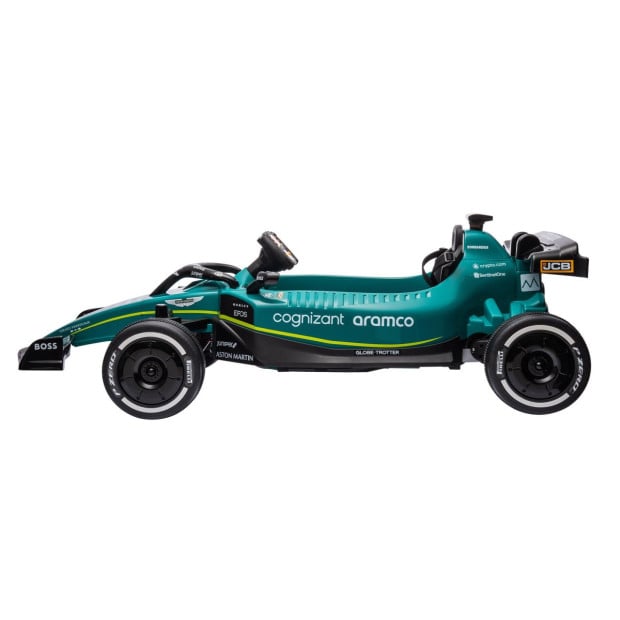 Aston Martin Aramco F1 Licensed Electric Kids Race Car Image 3