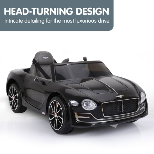Bentley Exp 12 Licensed Speed 6E Electric Kids Ride On Car Black Image 5