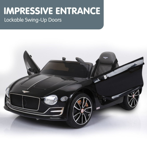 Bentley Exp 12 Licensed Speed 6E Electric Kids Ride On Car Black Image 8