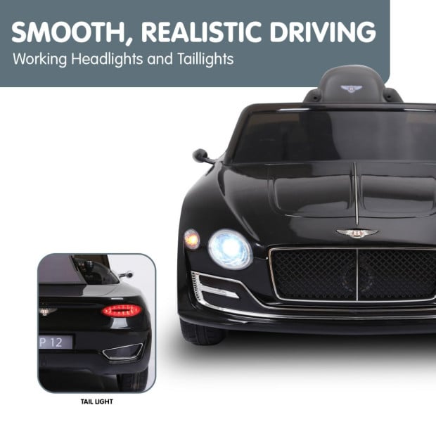 Bentley Exp 12 Licensed Speed 6E Electric Kids Ride On Car Black Image 10
