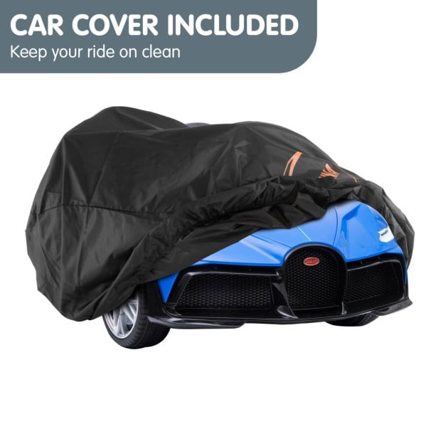 Authorised Bugatti Divo Electric Kids Car - Blue Image 13