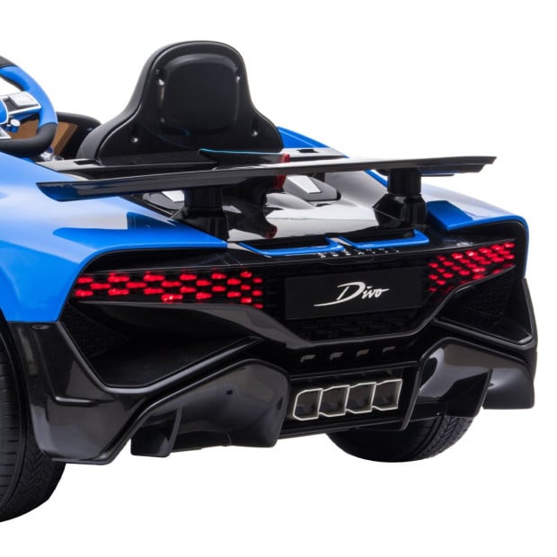 Authorised Bugatti Divo Electric Kids Car - Blue Image 7