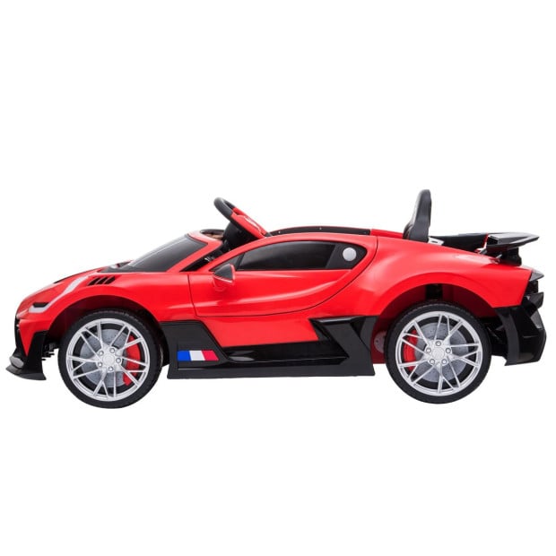 Authorized Bugatti Divo Electric Kids Car HL338 - Red Image 3