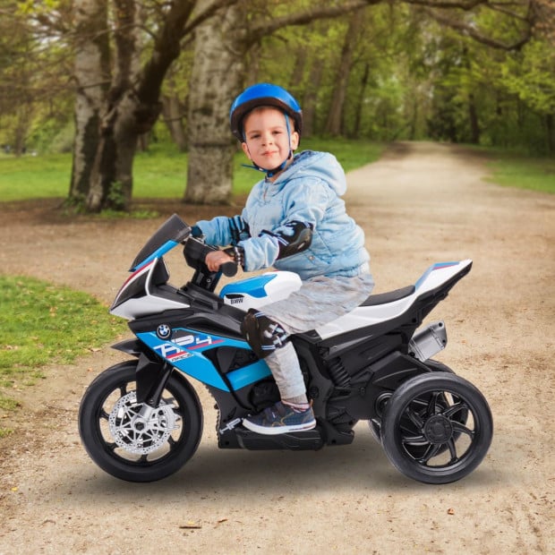BMW HP4 Race Kids Toy Electric Ride On Motorcycle - Blue Image 12