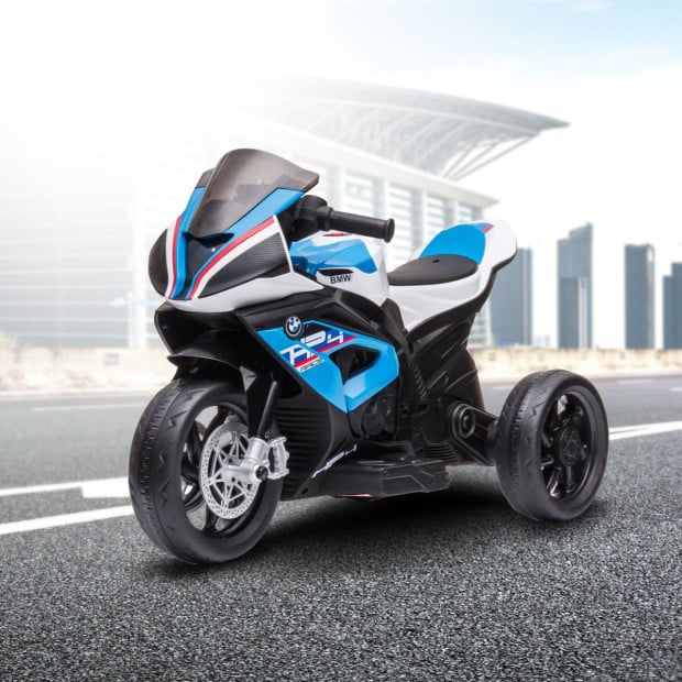 BMW HP4 Race Kids Toy Electric Ride On Motorcycle - Blue Image 13