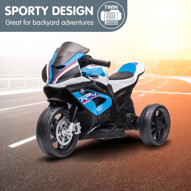BMW HP4 Race Kids Toy Electric Ride On Motorcycle - Blue Image 7