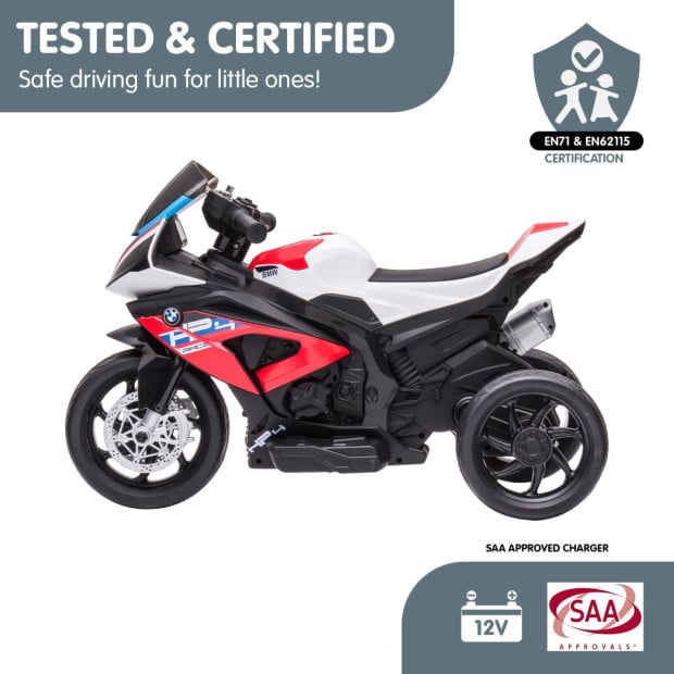 BMW HP4 Race Kids Toy Electric Ride On Motorcycle - Red Image 11