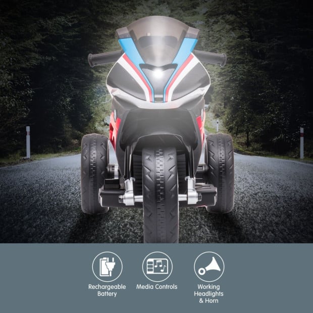 BMW HP4 Race Kids Toy Electric Ride On Motorcycle - Red Image 6