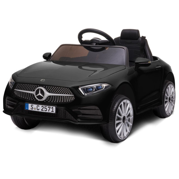 Mercedes Benz CLS 350 Kids Electric Ride On Car with Remote Control - Black Image 2
