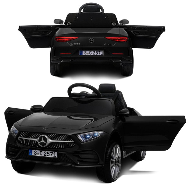 Mercedes Benz CLS 350 Kids Electric Ride On Car with Remote Control - Black Image 6