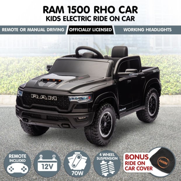 Kahuna Ram 1500 RHO Kids Electric Ride On Car with Remote Control Image 2