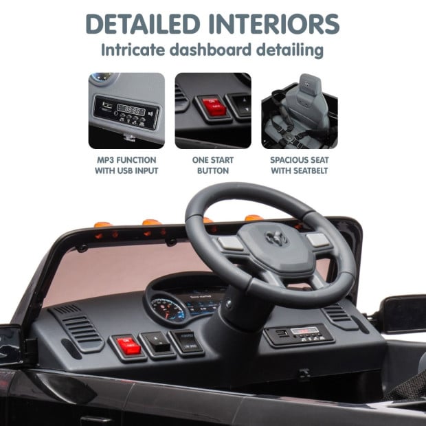 Dodge RAM Electric Kids Car - Black Image 7