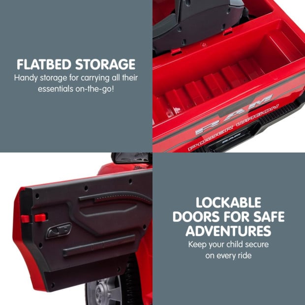 Dodge RAM Electric Kids Car - Red Image 6