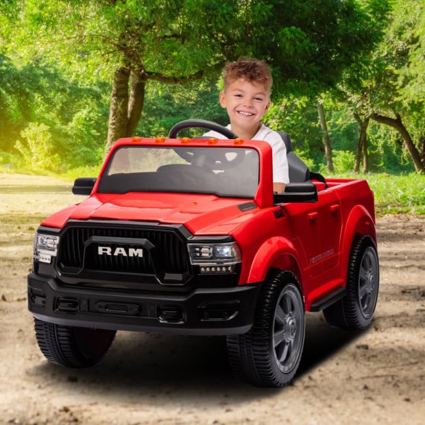 Dodge RAM Electric Kids Car - Red Image 10