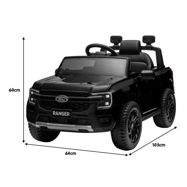 Ford Ranger Electric Kids Car - Black Image 5