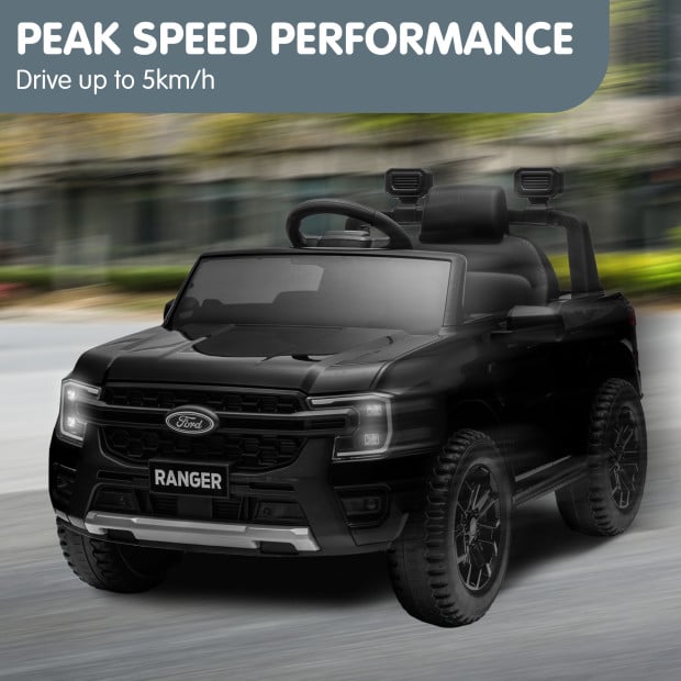 Ford Ranger Electric Kids Car - Black Image 8