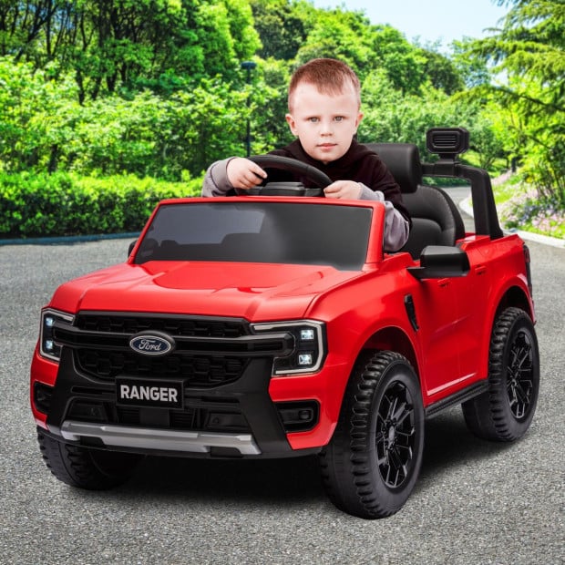 Ford Ranger Electric Kids Car - Red Image 12