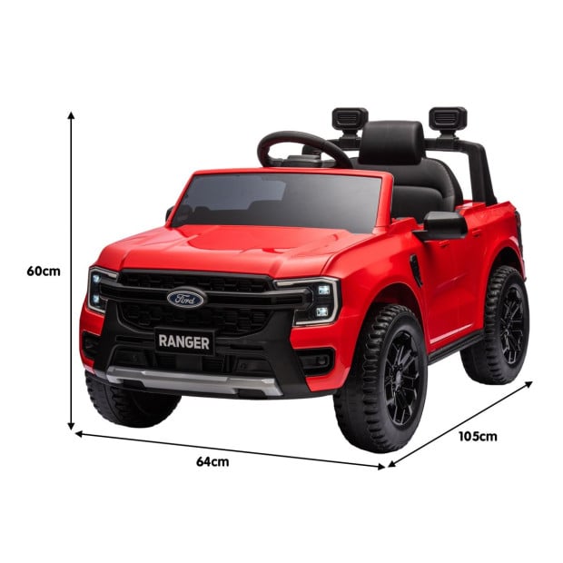 Ford Ranger Electric Kids Car - Red Image 4