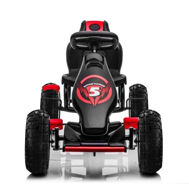 Kahuna Kids Ride On Pedal Powered G18 Go Kart - Red Image 15
