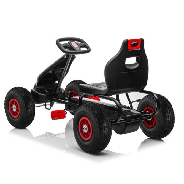 Kahuna Kids Ride On Pedal Powered G18 Go Kart - Red Image 14