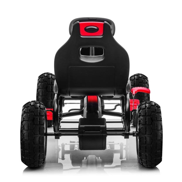 Kahuna Kids Ride On Pedal Powered G18 Go Kart - Red Image 17