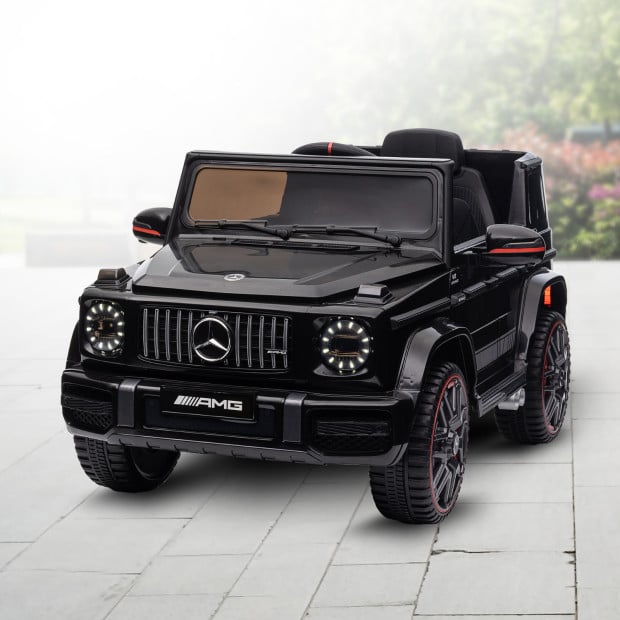 Mercedes Benz AMG G63 Licensed Electric Kids Car Remote Control - Black Image 13
