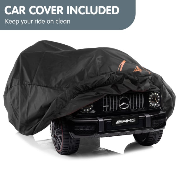 Mercedes Benz AMG G63 Licensed Electric Kids Car Remote Control - Black Image 5