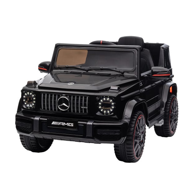 Mercedes Benz AMG G63 Licensed Electric Kids Car Remote Control - Black Image 2