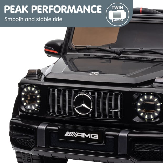 Mercedes Benz AMG G63 Licensed Electric Kids Car Remote Control - Black Image 10