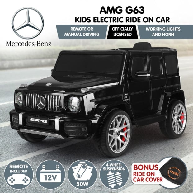 Kahuna Mercedes Benz AMG G63 Kids Electric Ride On Car with Remote Control Image 2