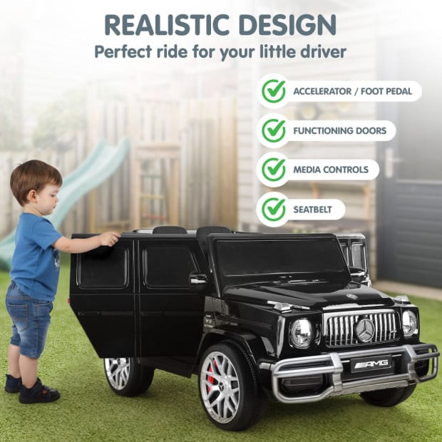 Kahuna Mercedes Benz AMG G63 Kids Electric Two Seater Ride On Car with Remote Control Image 8